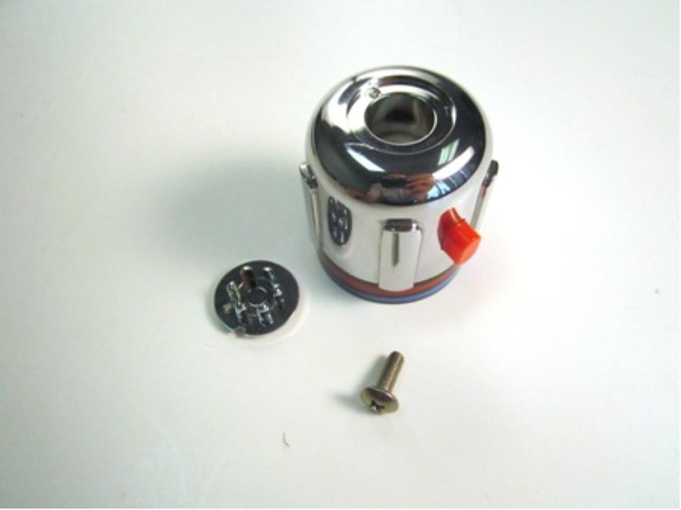 Once the screw is removed from the handle, pull the handle away from the faucet. The handle should come off easily.